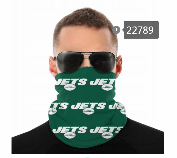 2021 NFL New York Jets 136 Dust mask with filter->nfl dust mask->Sports Accessory